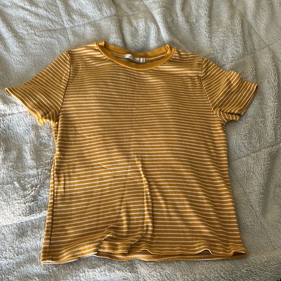 Yellow Stripped Top - Picture 3 of 5